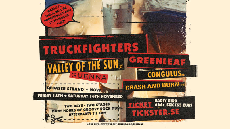 TRUCKFIGHTERS FUZZ FESTIVAL #7 Reveals Initial Lineup