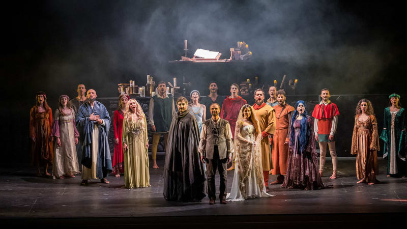 LA DIVINA COMMEDIA OPERA MUSICAL | live febbraio 2026 | Distopic