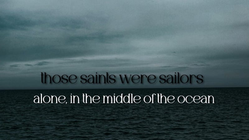 THOSE SAINT WERE SAILORS | singolo | DISTOPIC.IT