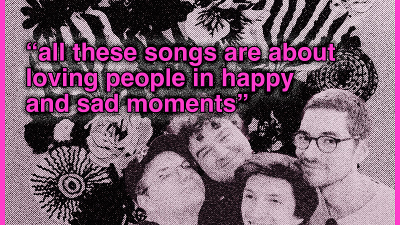 behind the album art with Eggs On Mars