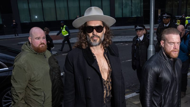 Russell Brand pleads not guilty to rape and sexual assault charges