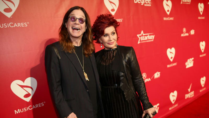 Sharon responds as hundreds dress as Ozzy Osbourne for Mardi Gras