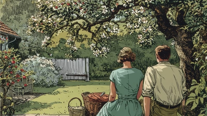 Listen: Fons & the Chargers - “In Our Yard Stands An Apple Tree”