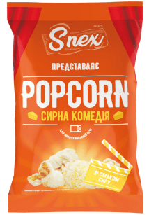 Orange popcorn
