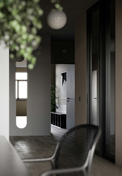 modern room