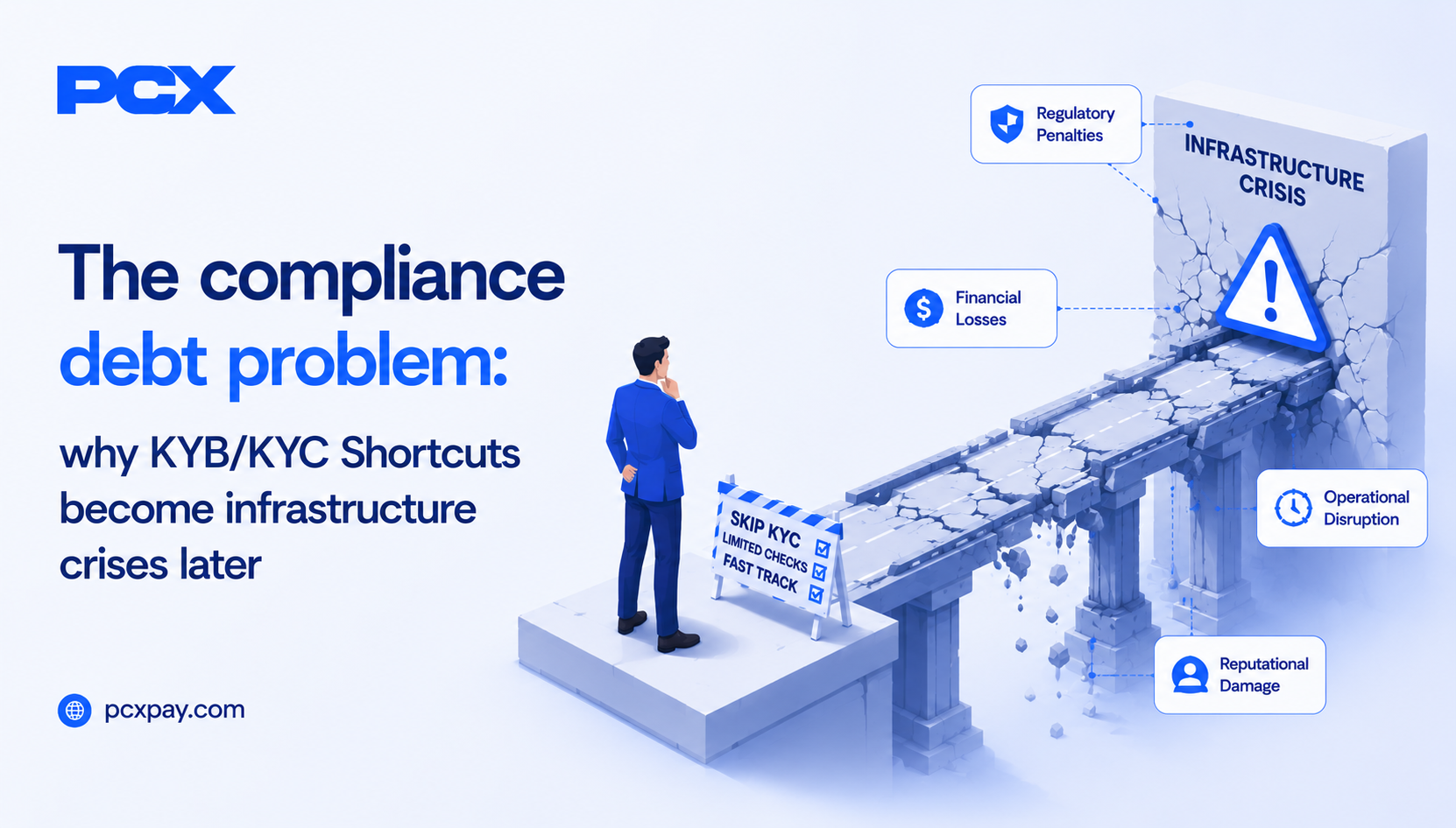The Compliance Debt Problem: Why KYB/KYC Shortcuts Become Infrastructure Crises Later