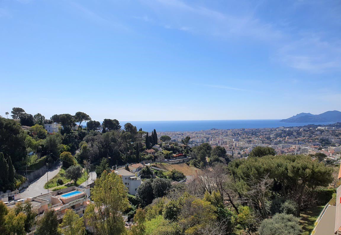 Le Cannet – 83m2 - Prestigious Residence with Swimming Pool, Tennis Courts and Sea View