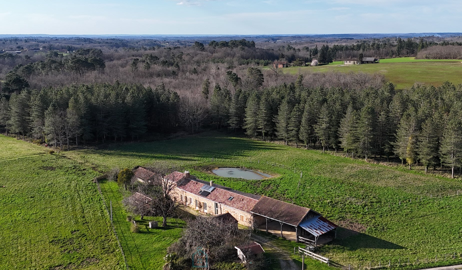 Equestrian property with 5 hectares close to Monpazier