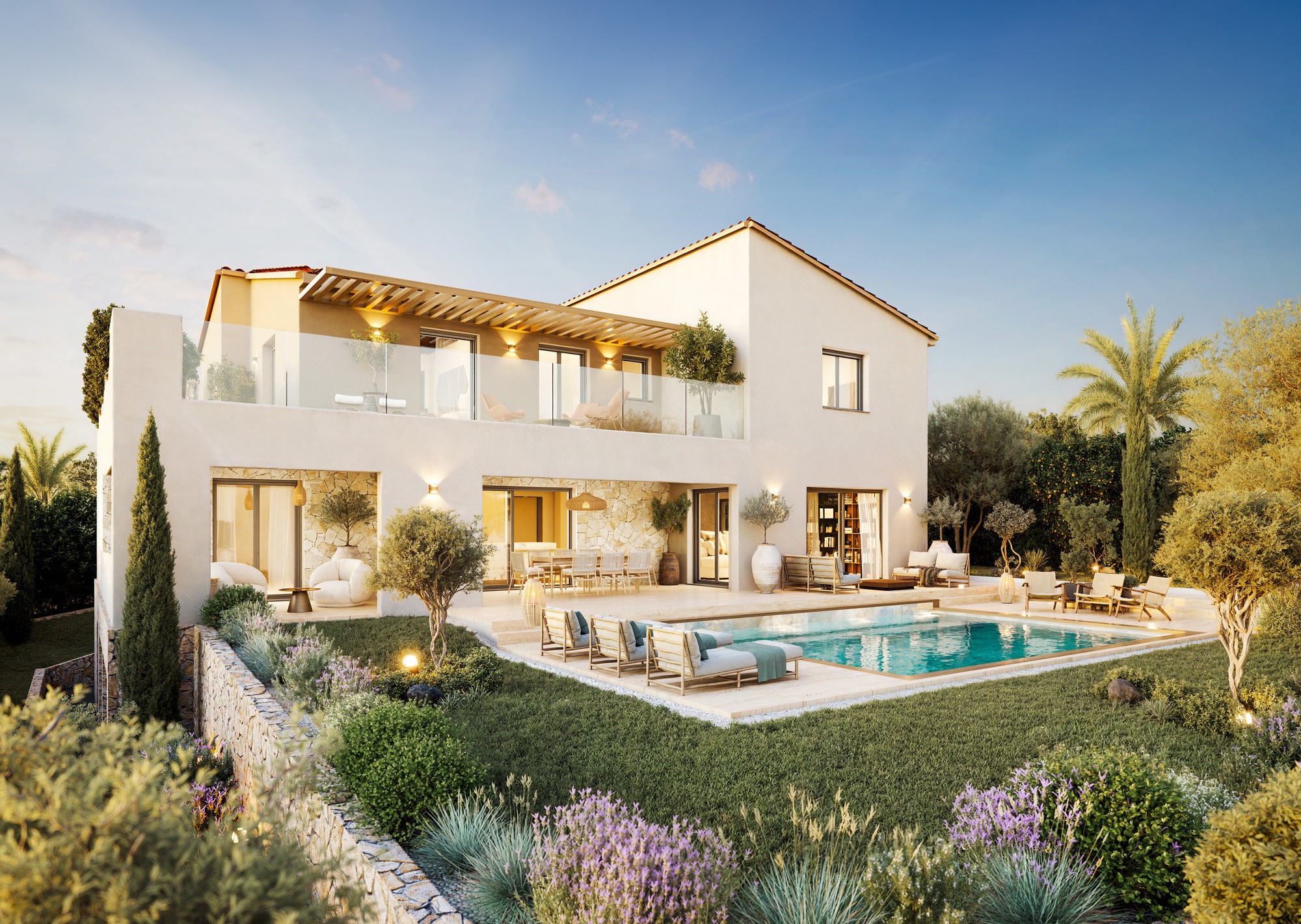 Cagnes-sur-Mer – Contemporary Villa with Sea View