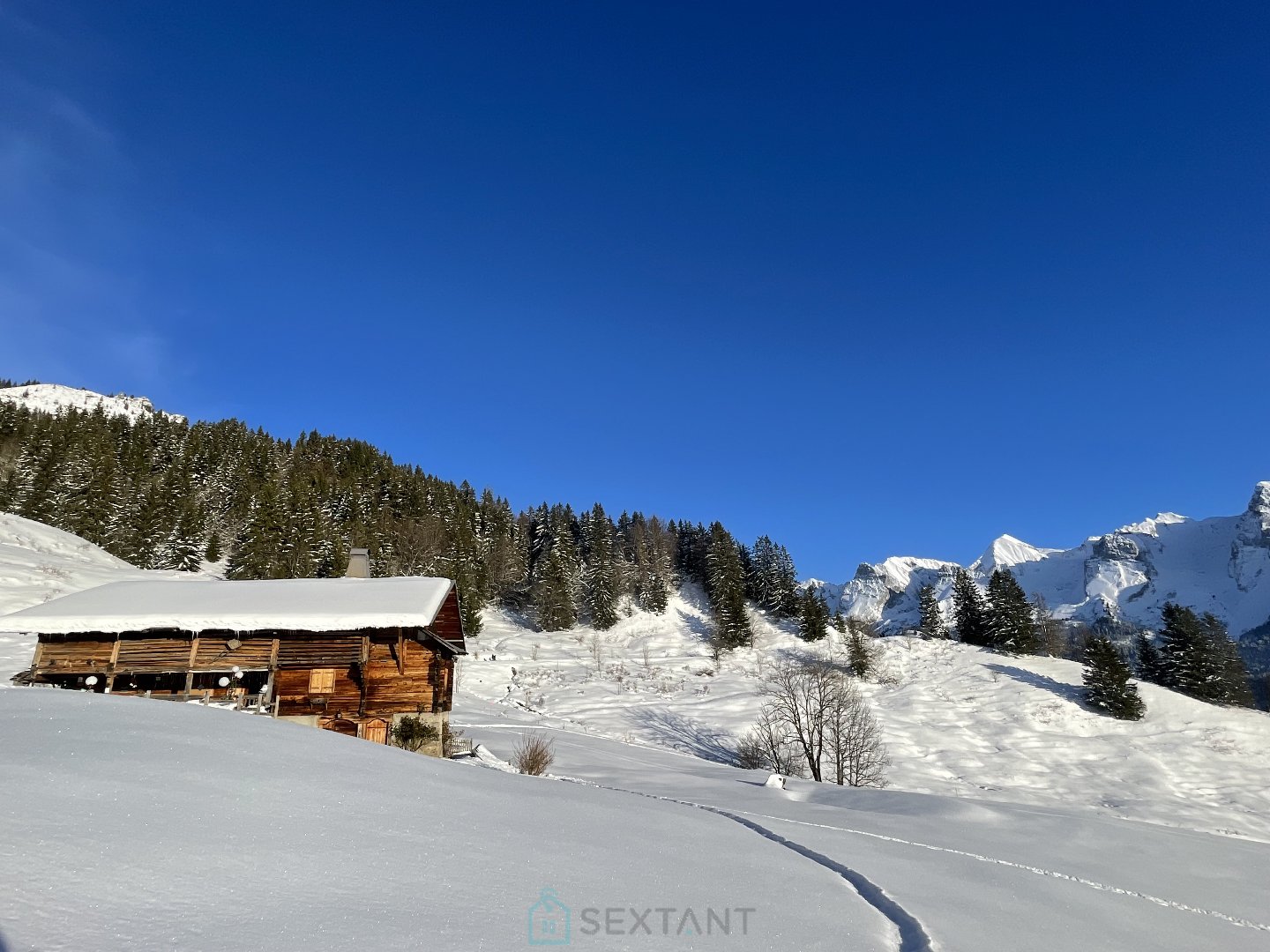 Magnifique chalet de 1796