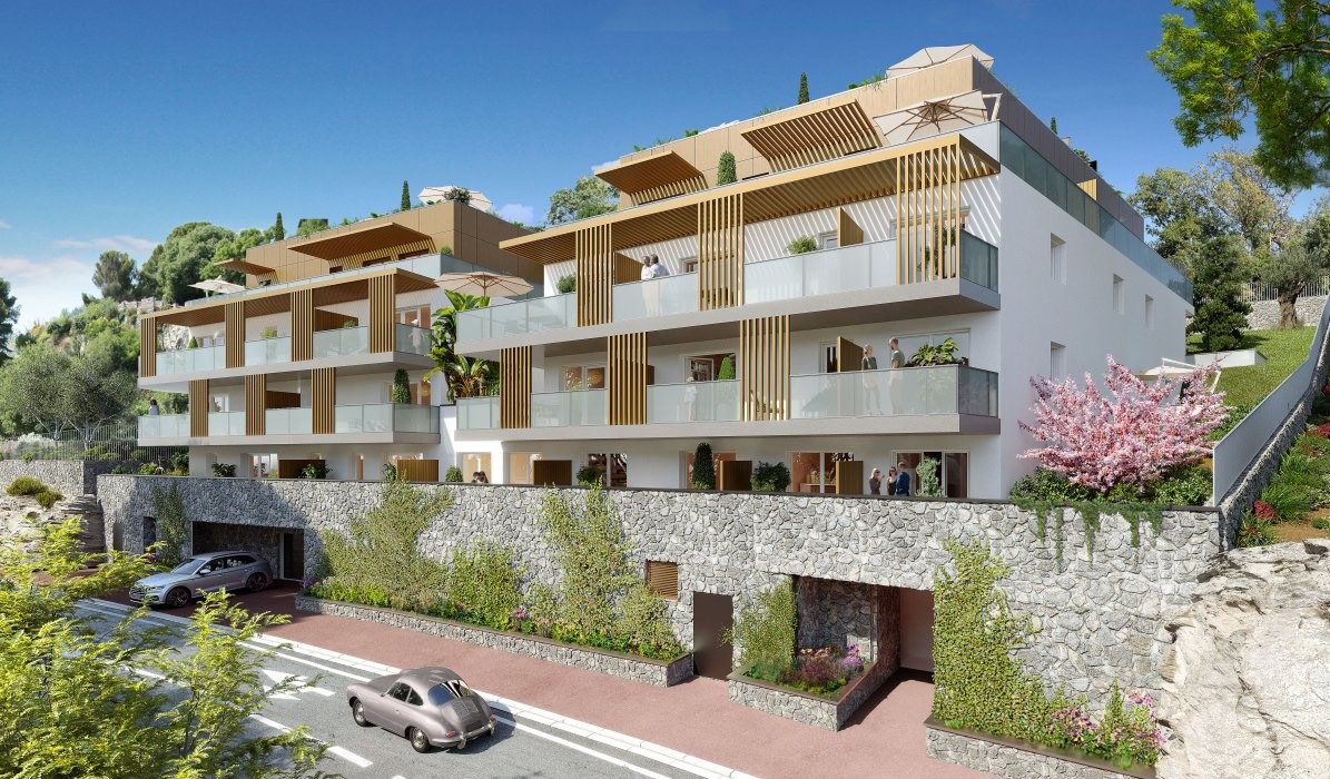 Beausoleil – New Development – Last 2 One-Bedroom Apartments! Terrace – Underground Parking – 15-minute Walk to Monaco