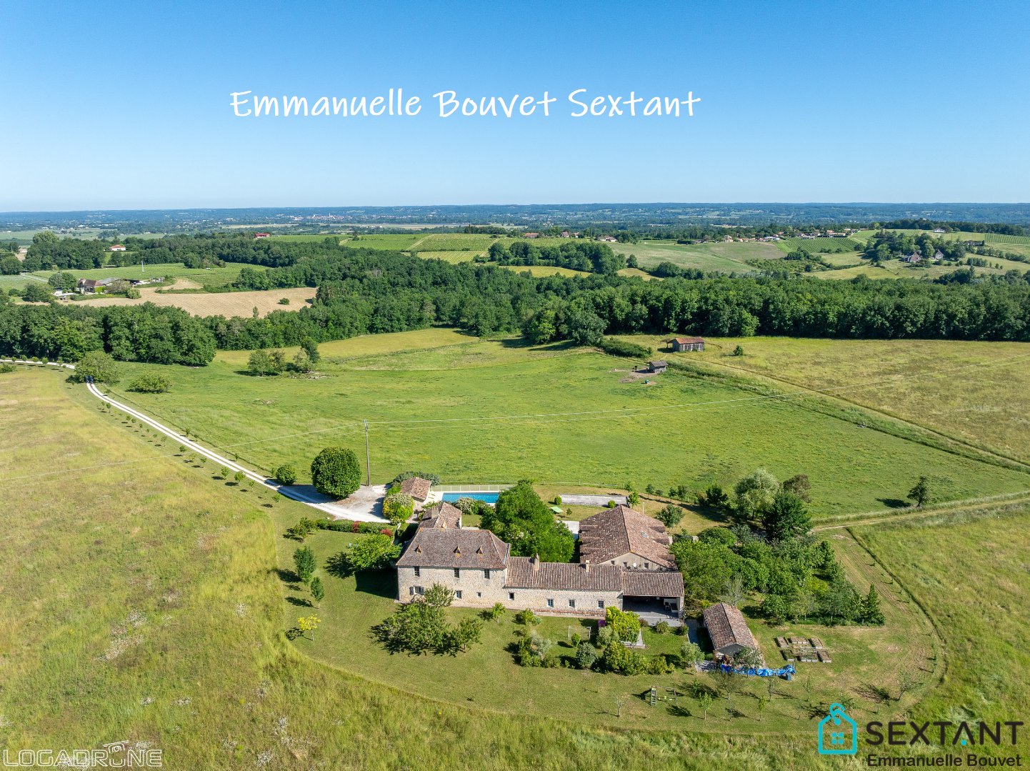 BERGERAC, outstanding property, 74 acres
