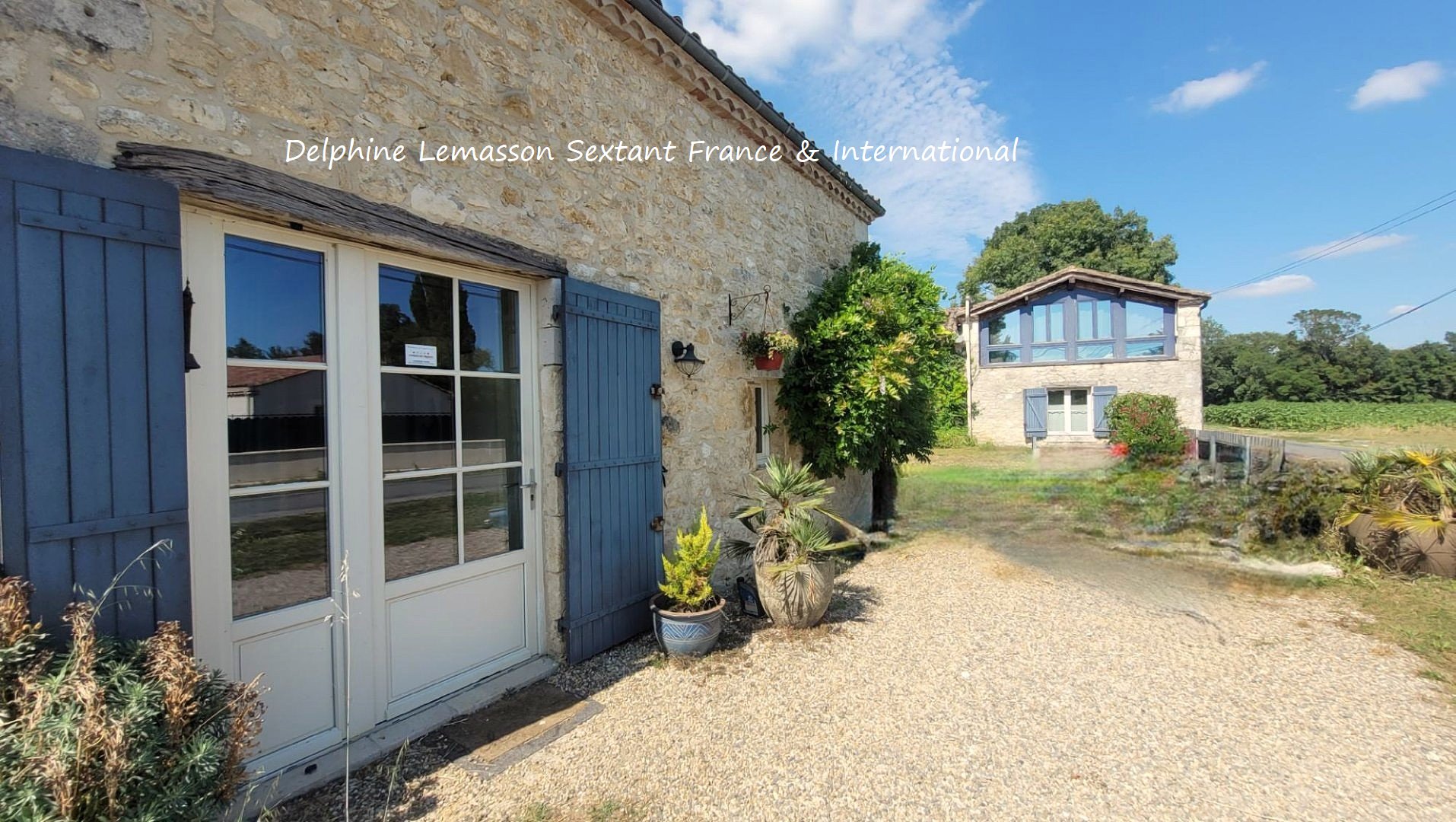 Petit hameau en pierre, 3 maisons indépendantes, entre Eymet et Bergerac