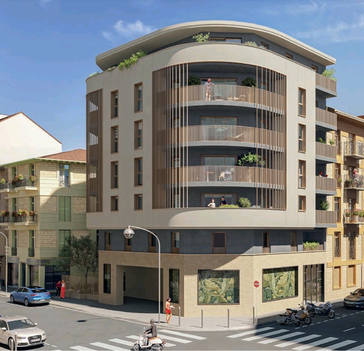 Nice – Port : New residence in a dynamic and sought-after neighborhood