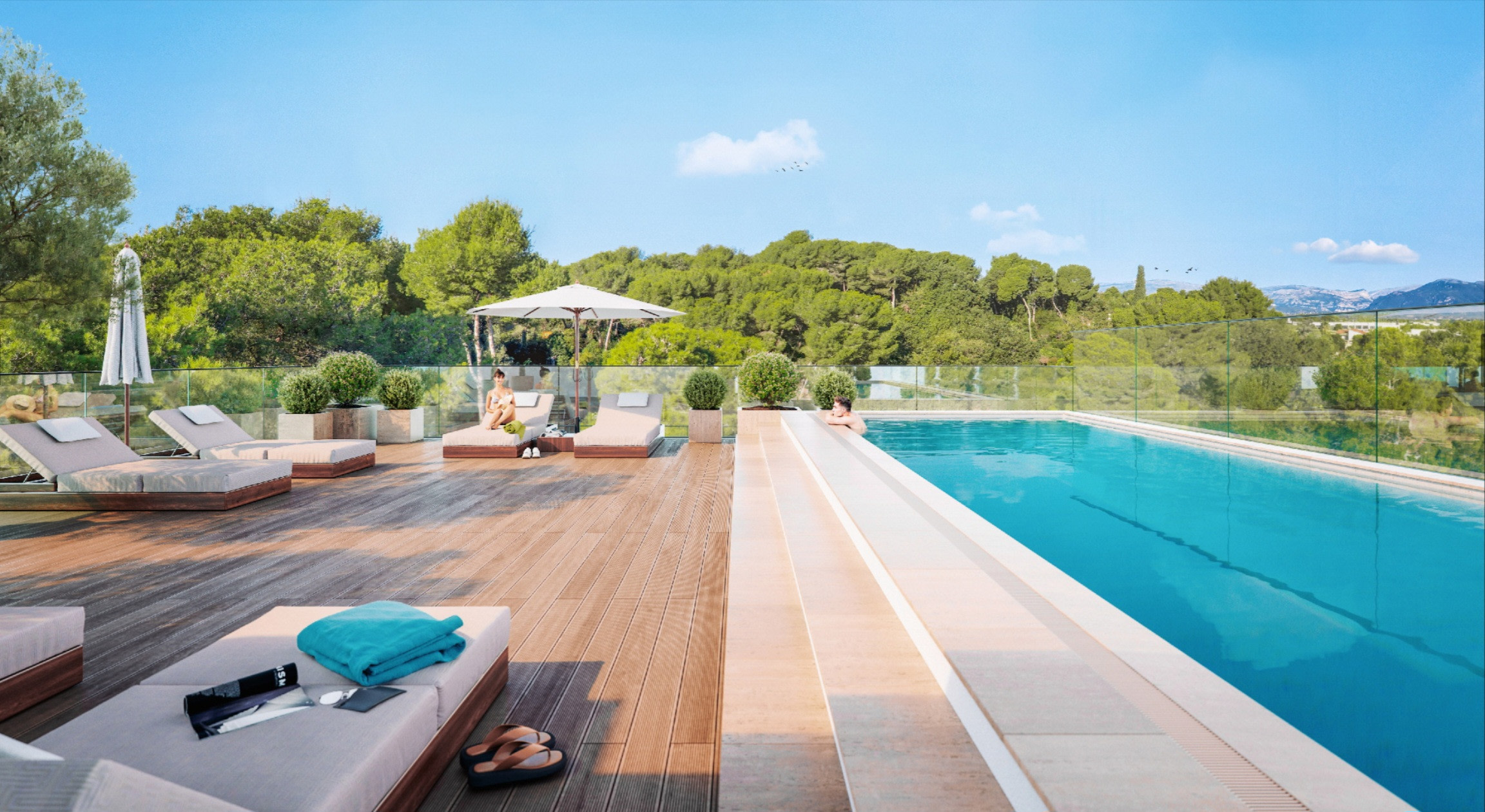 Antibes – Exceptional 3-Bedroom Penthouse with Solarium & Sea View