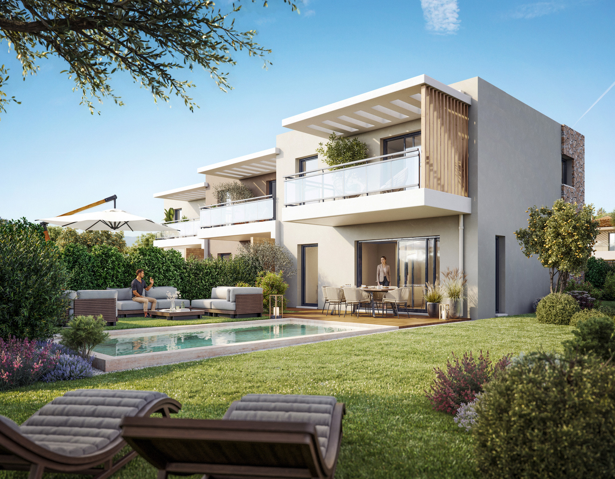 Cagnes-sur-Mer – New Villas with Private Pool