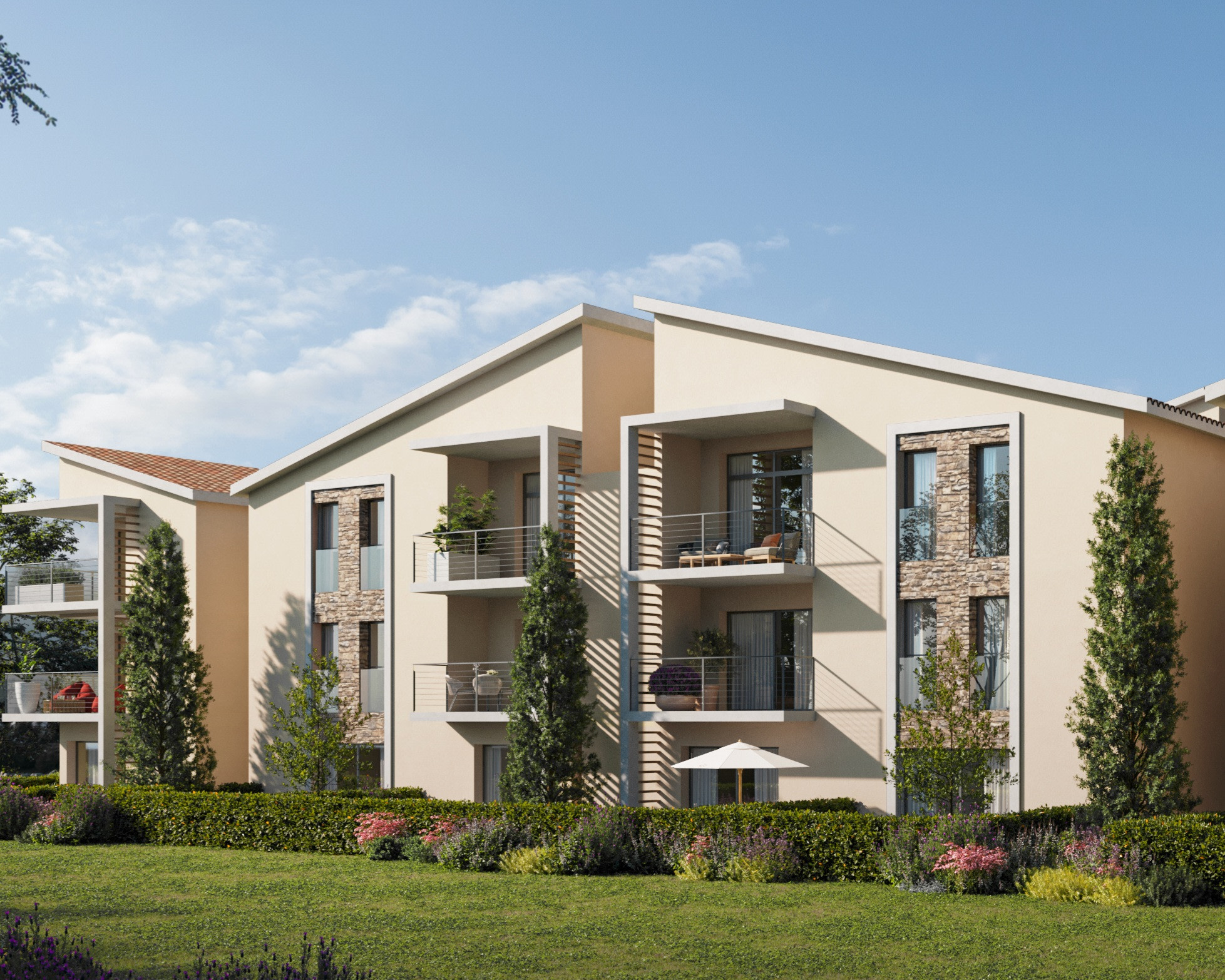 Valbonne – Elegant New 2-Bedroom Apartment Surrounded by Nature 
