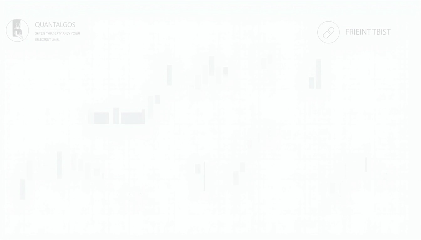 **Image Design Breakdown:**
1. **Header:**
- Replace "QUANTALGOS" with a generic name like "TRADE SMARTLY."
- Use a modern sans-serif font for the text.
2. **Main Graphic:**
- Instead of a graph with candle stick patterns, use a stylized bar chart or line graph with upward trends.
- Change the color palette to cooler tones like blues and greens.
3. **Title:**
- Alter "ALGORITHMIC TRADING" to "INTELLIGENT TRADING SOLUTIONS" in bold, large font.
4. **Body Text:**
- Revise text to: "Utilize Advanced Systems to Enhance Your Trading Precision and Automate Your Strategies for Optimal Returns. Begin Trading with Confidence!"
- Use a smaller, readable font size.
5. **Contact Information:**
- Change the phone number format and remove national indicators.
- Replace the website link with a generic URL like "www.tradesmart.com."
6. **Layout:**
- Maintain a clean layout with a similar circular frame for a graphic, but use an icon of a smartphone and graph, rather than a hand holding a phone.
- Shift the graphic sections for better visual balance.
7. **Color and Style:**
- Use a solid white background to keep the information clean and easy to read.
- Incorporate minimalistic icons instead of complex charts where applicable.
This maintains the overall theme but offers a fresh and unique appearance.