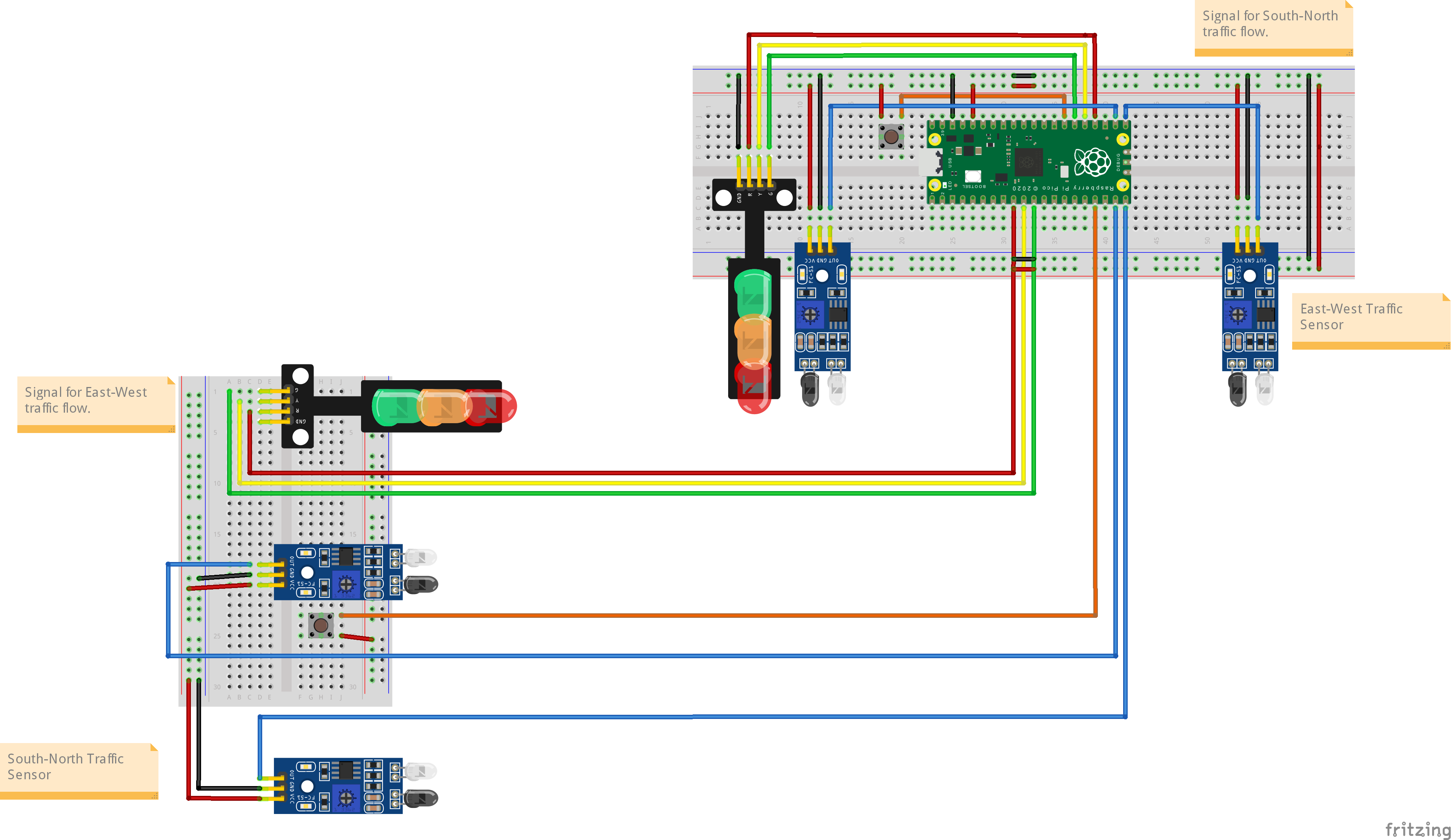 Sample Fritzing Circuit Diagram