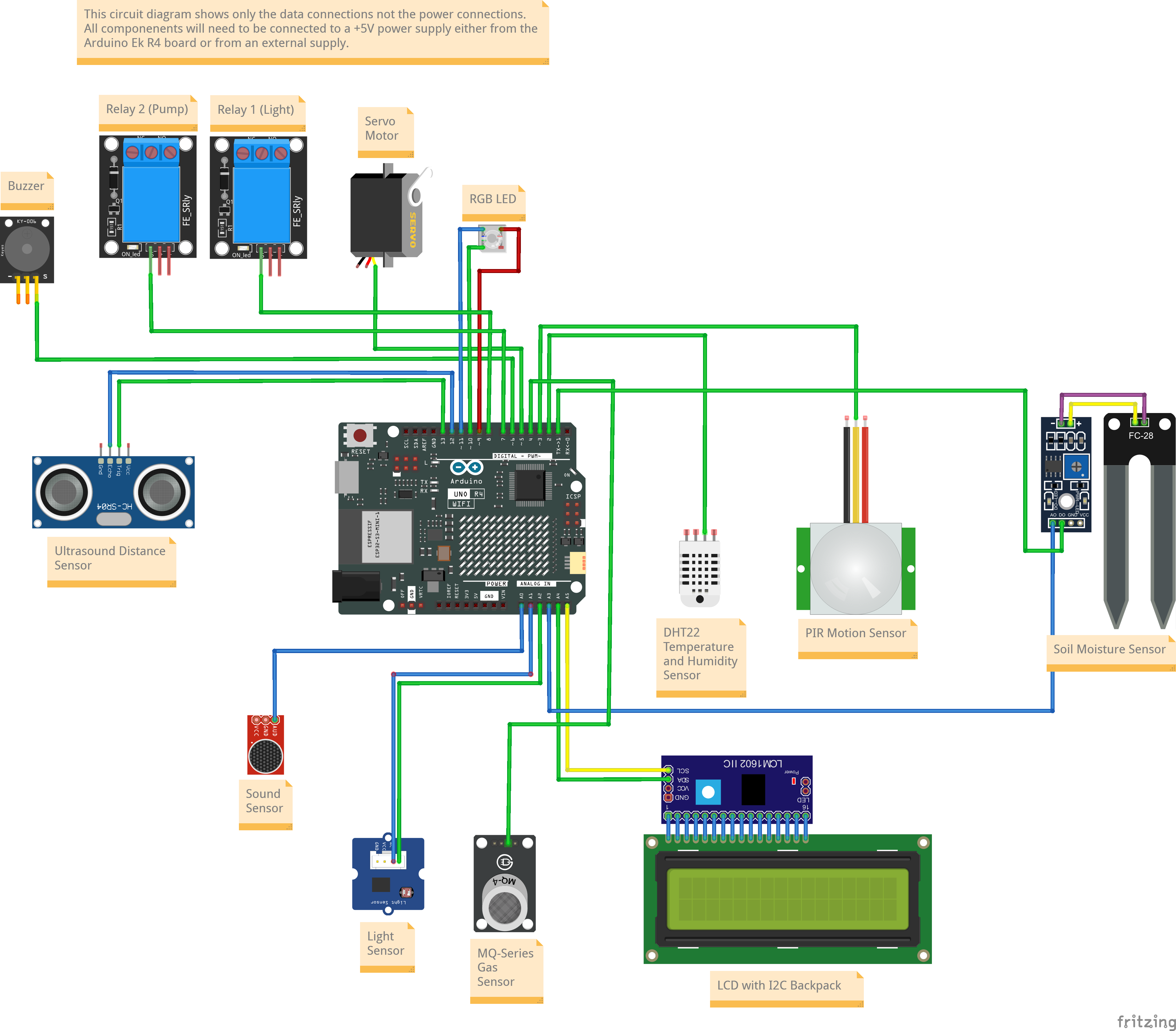 Arduino Ek R4 Circuit Diagram