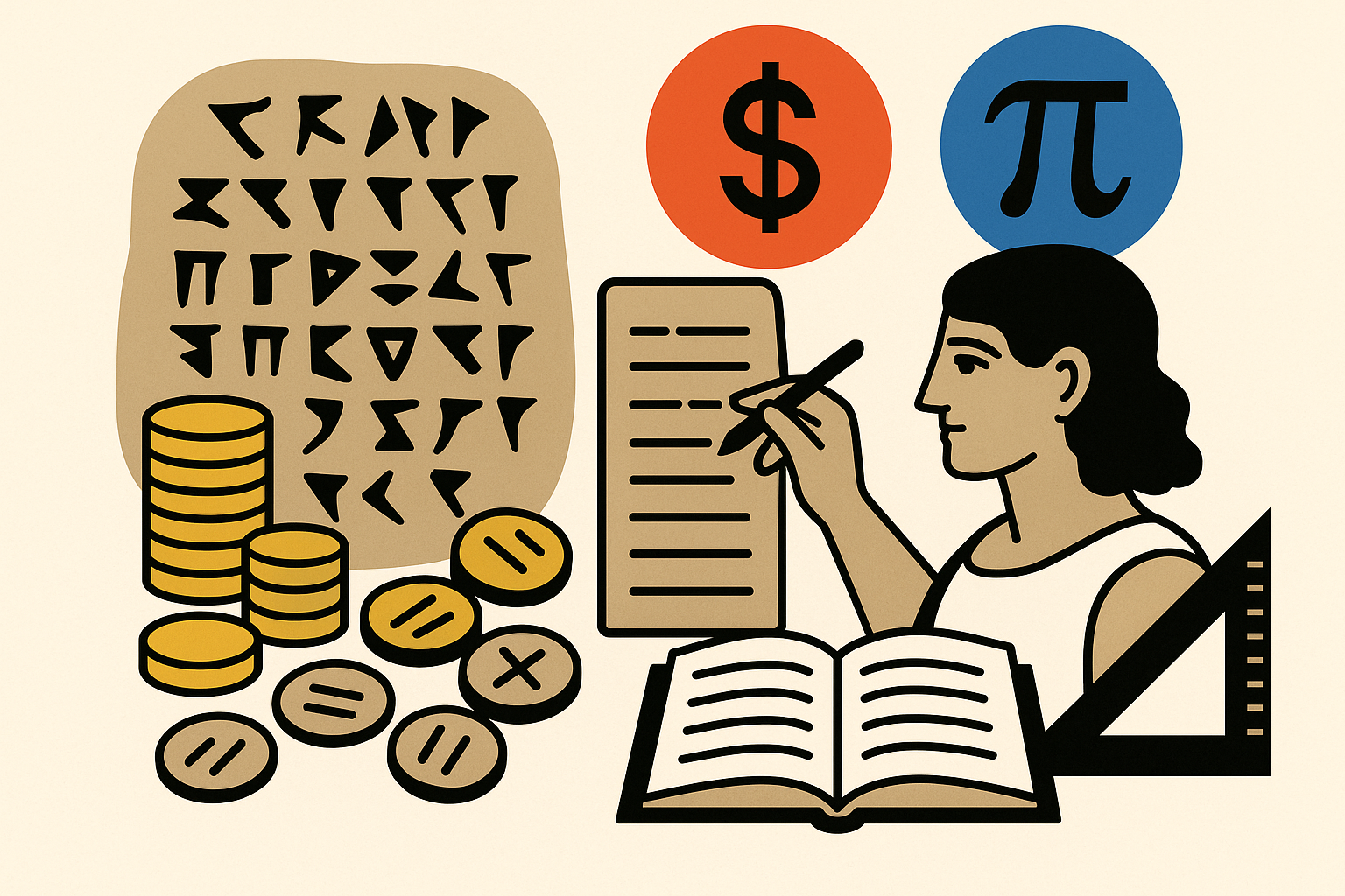 Ancient Accounting: The Origins of Money, Mathematics, and Record-Keeping