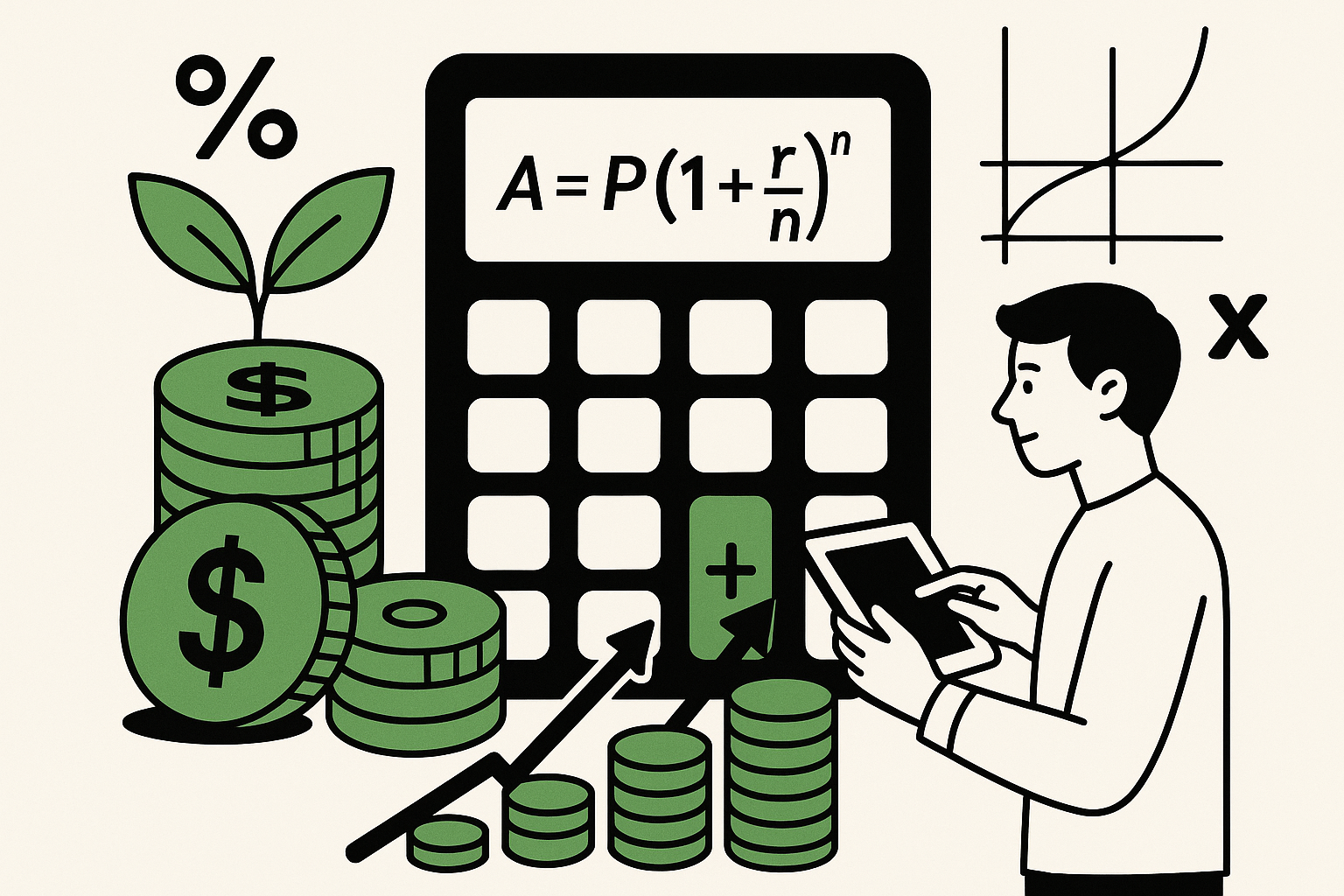 Understanding Compound Interest Calculators: The Power of Mathematics in Growing Money