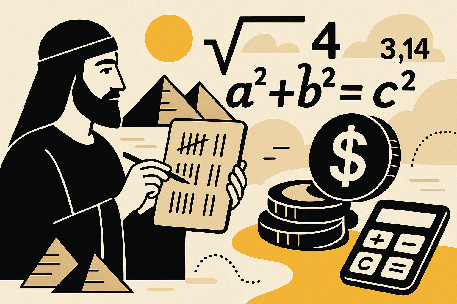A Journey Through the History of Mathematics: From Ancient Counting to Modern Money