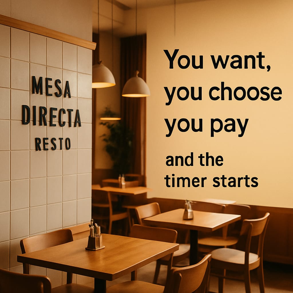Pedidos directos a la cocina ya pagos