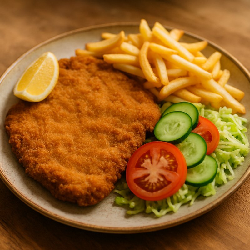 Milanesa con guarnición