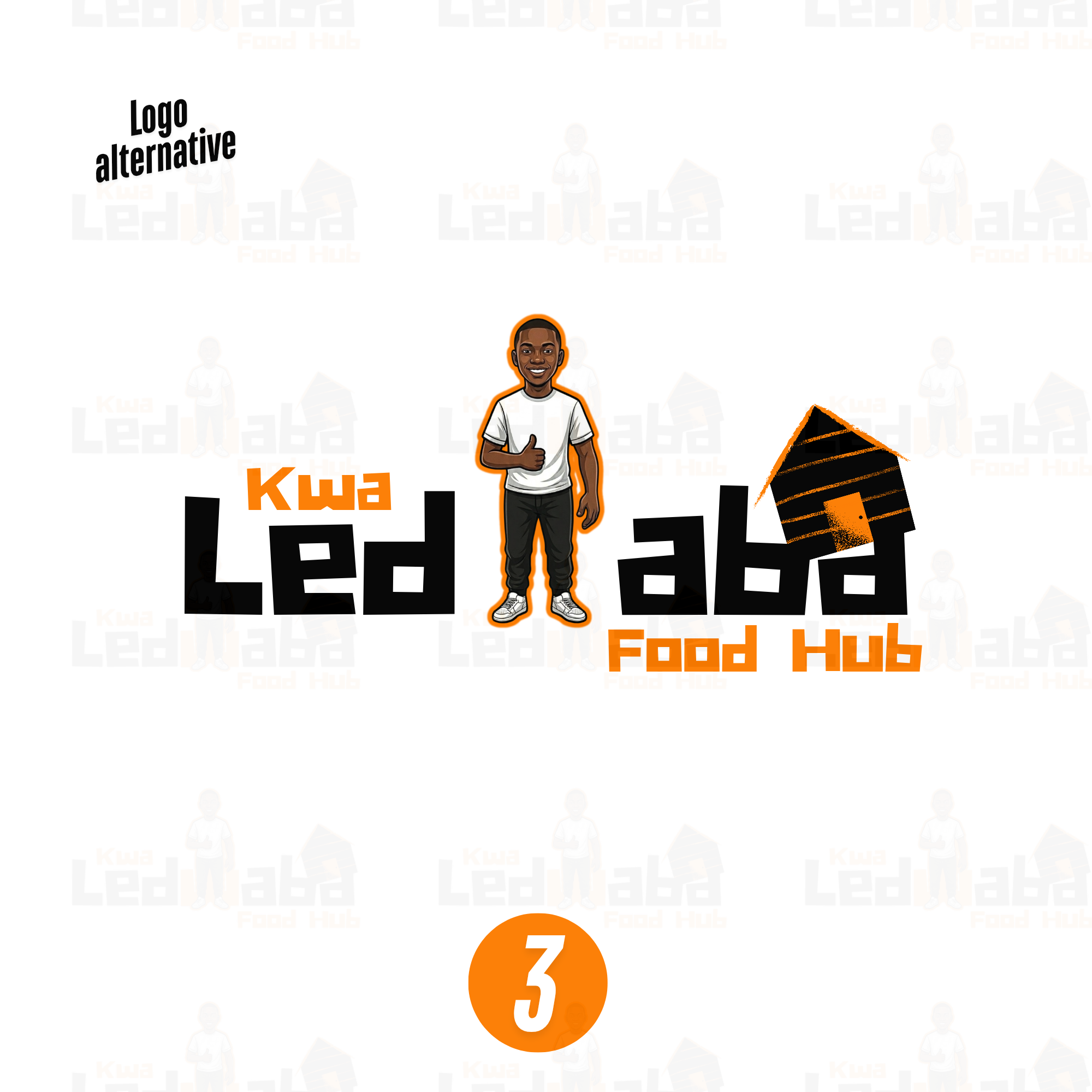 Kwa Ledwaba brand identity visual 4