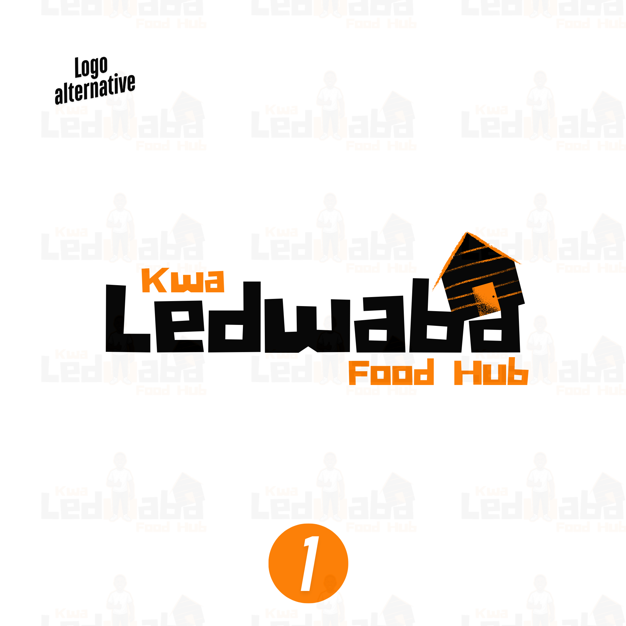 Kwa Ledwaba brand identity visual 2