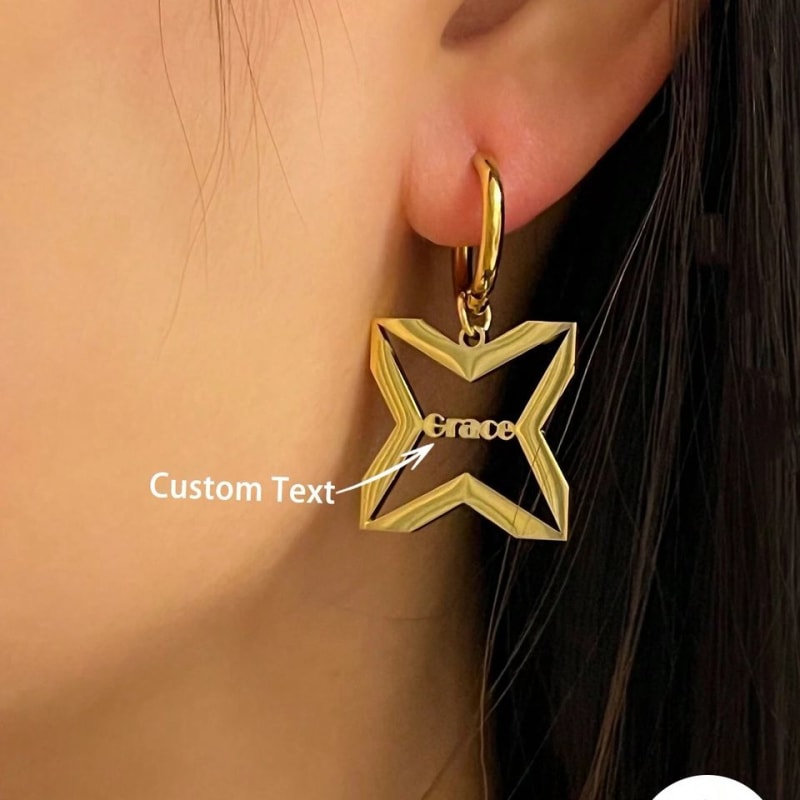 Boucles d’oreilles personnalisable
