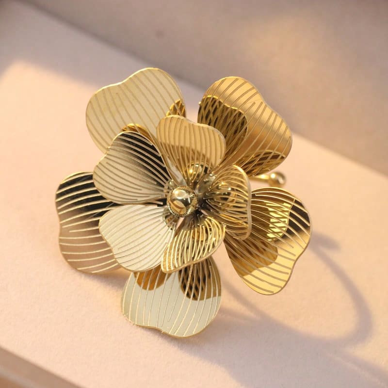 Bague forme fleure