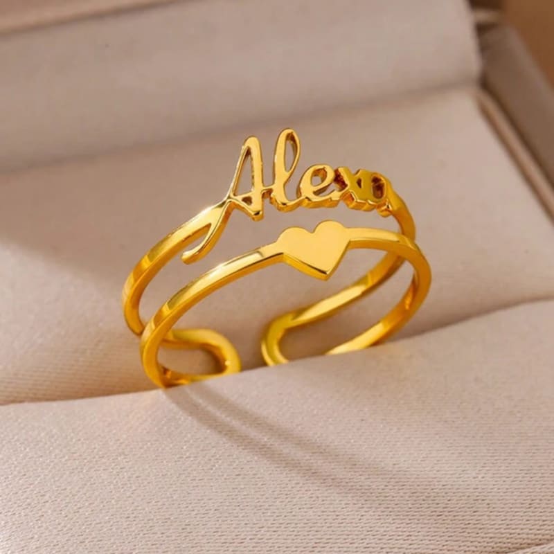 Bague personnalisée prénom