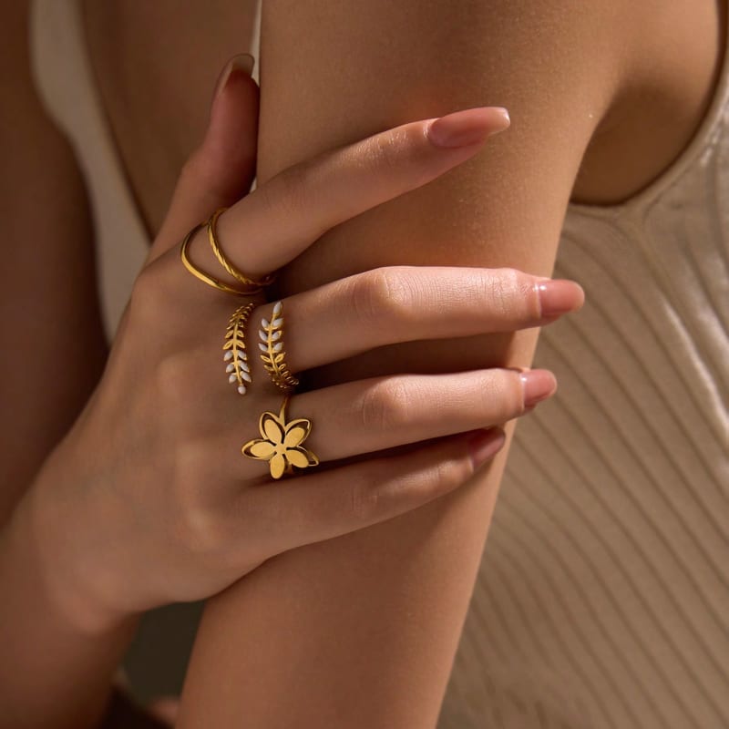 Complet bague 3 pièces