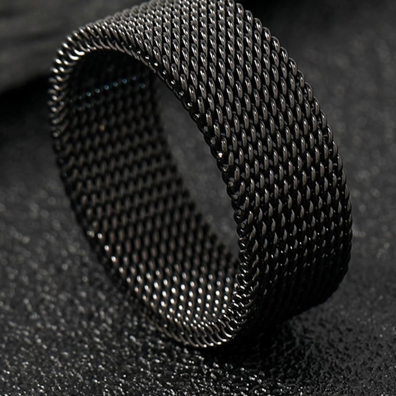 Bague en forme de maille