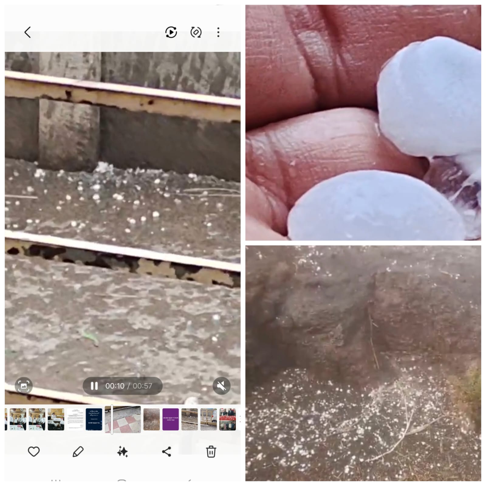 खानदेशसह महाराष्ट्रात अवकाळीचे थैमान! नाशिक, पुण्यासह अनेक भागांत गारांचा पाऊस; शेतकरी पुन्हा संकटात