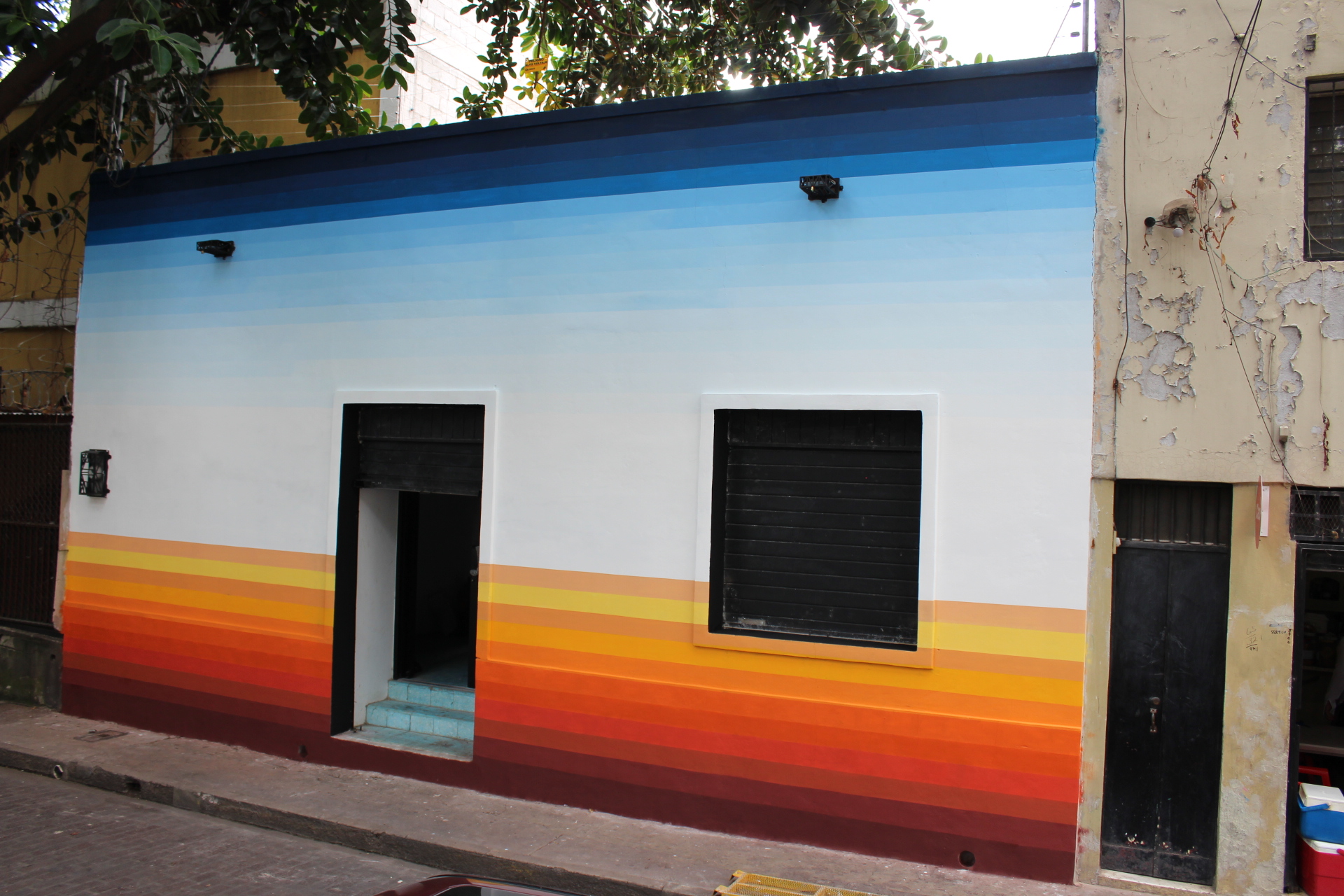 Pieza mural Barrio Abajo 2019, Tegucigalpa, Honduras.