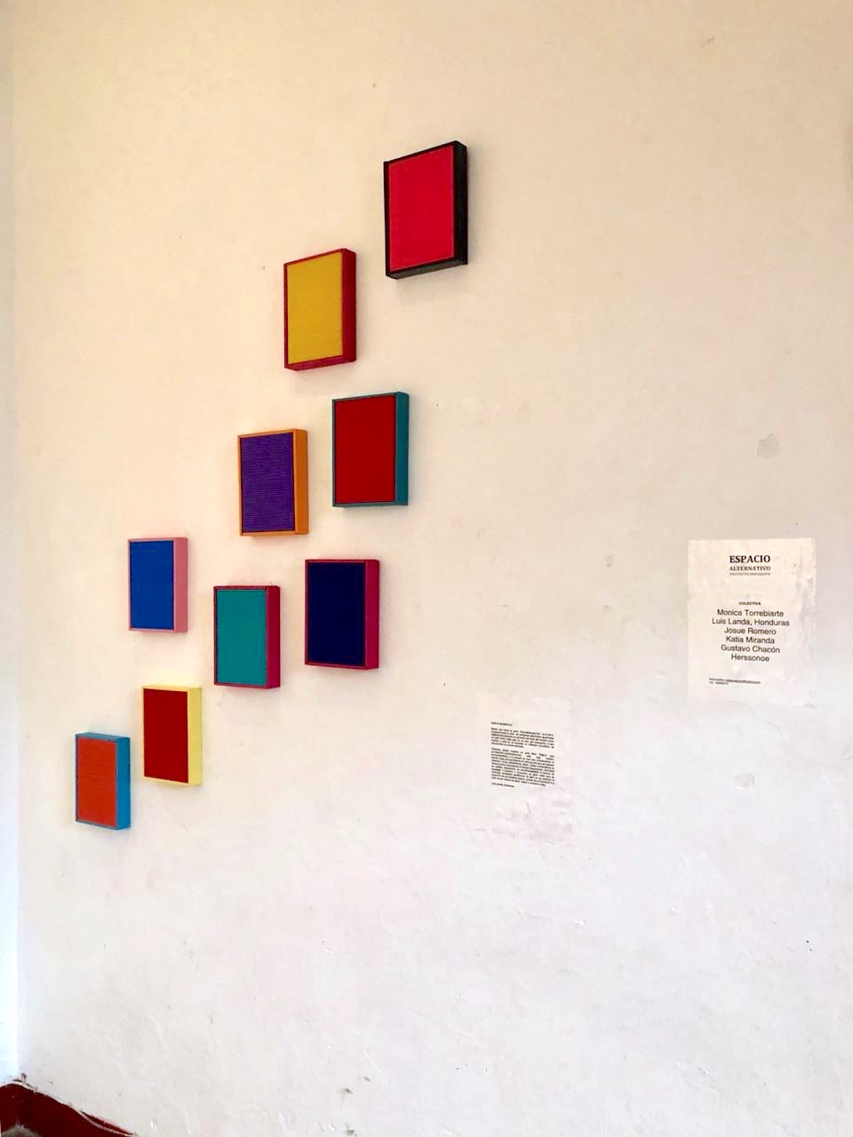 "Nueva Gramática" 2017, Proyecto Poporopo, Ciudad de Guatemala, Guatemala. Curadoria: Manuel Urbina.
