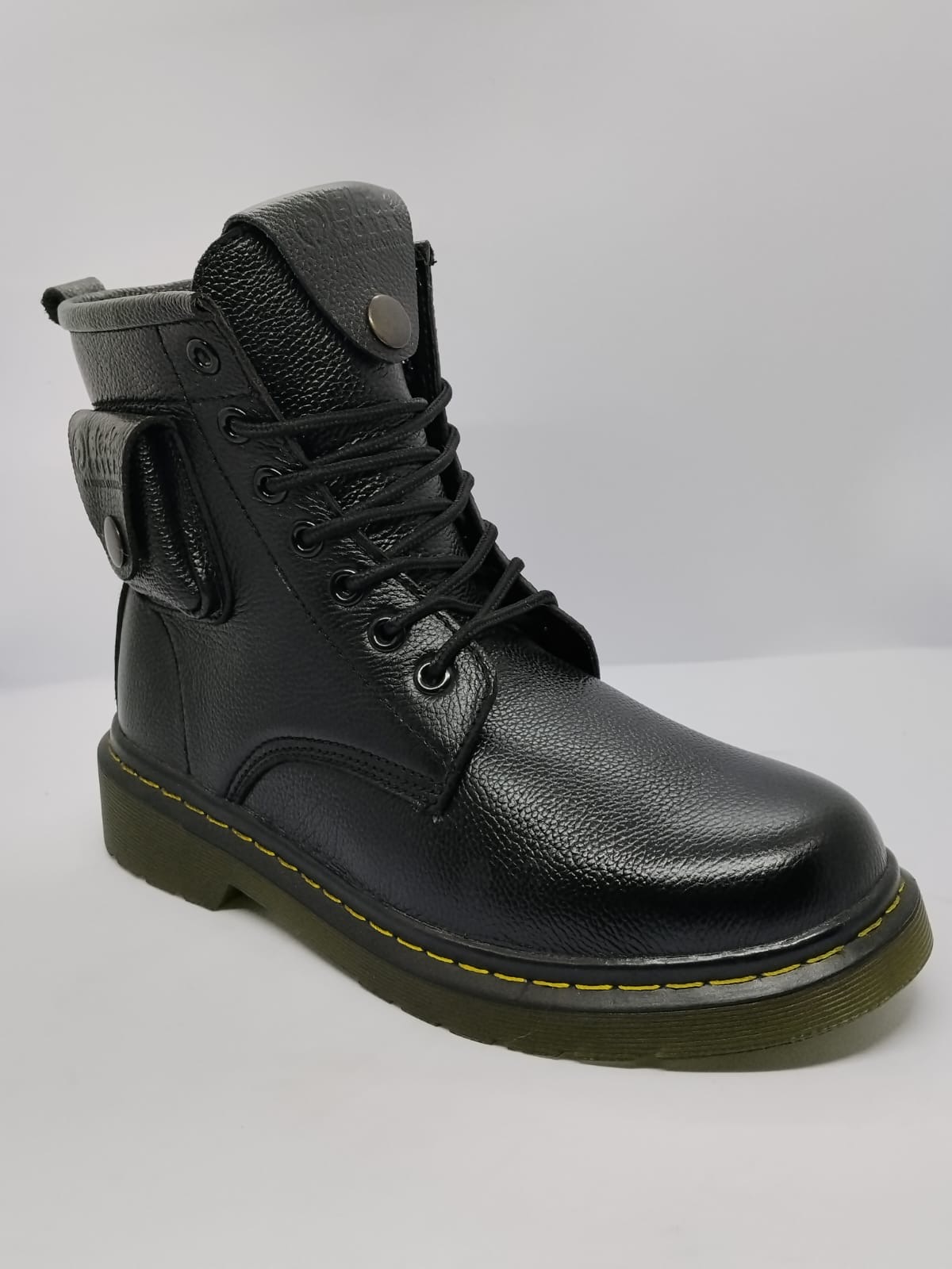 Black Cobra Padded Collar Combat Boot