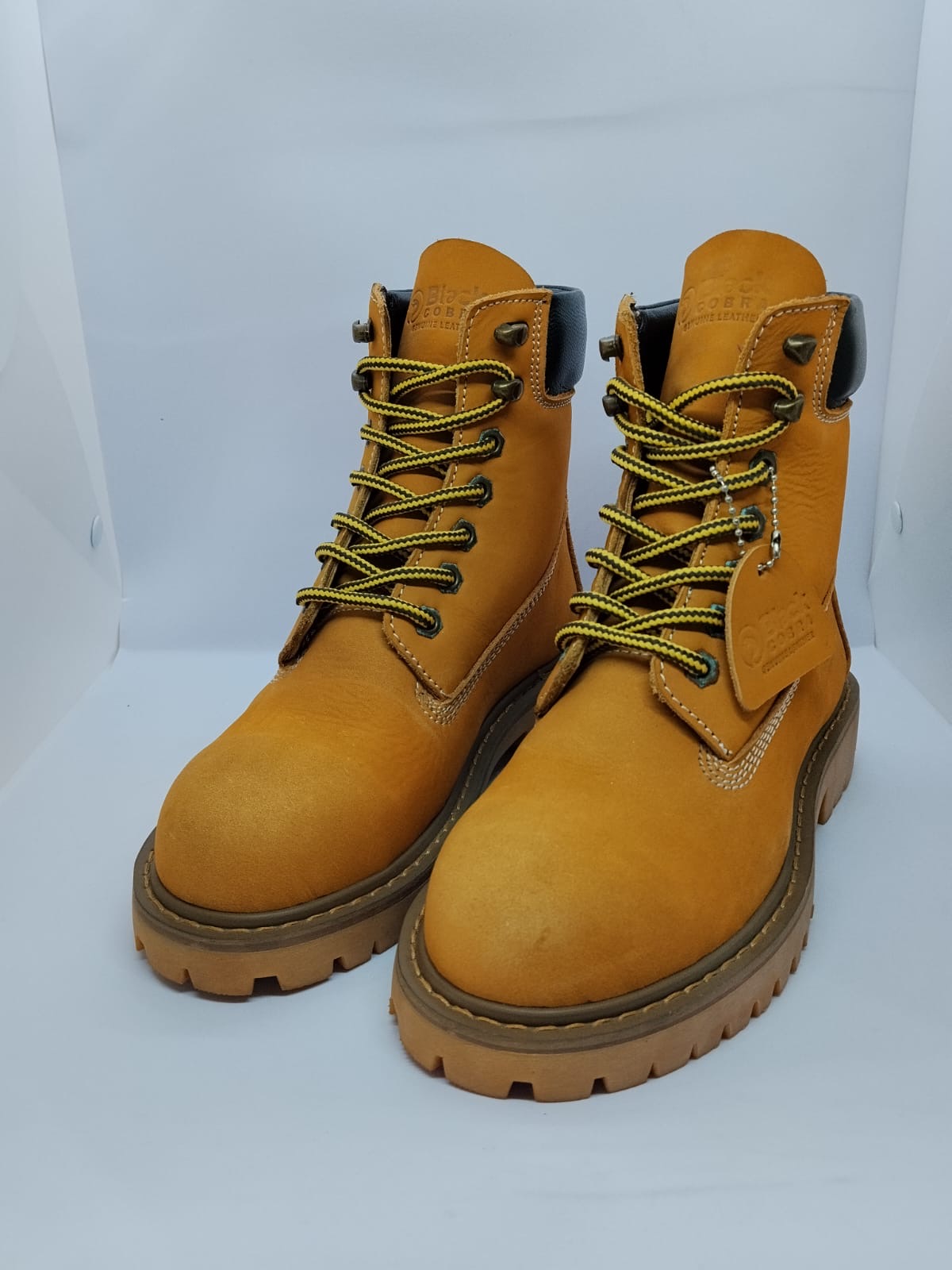 Black Cobra Nubuck Work Boot