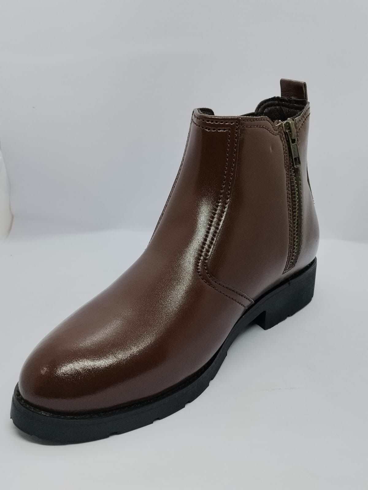 Scorpio Patent Side-Zip Chelsea