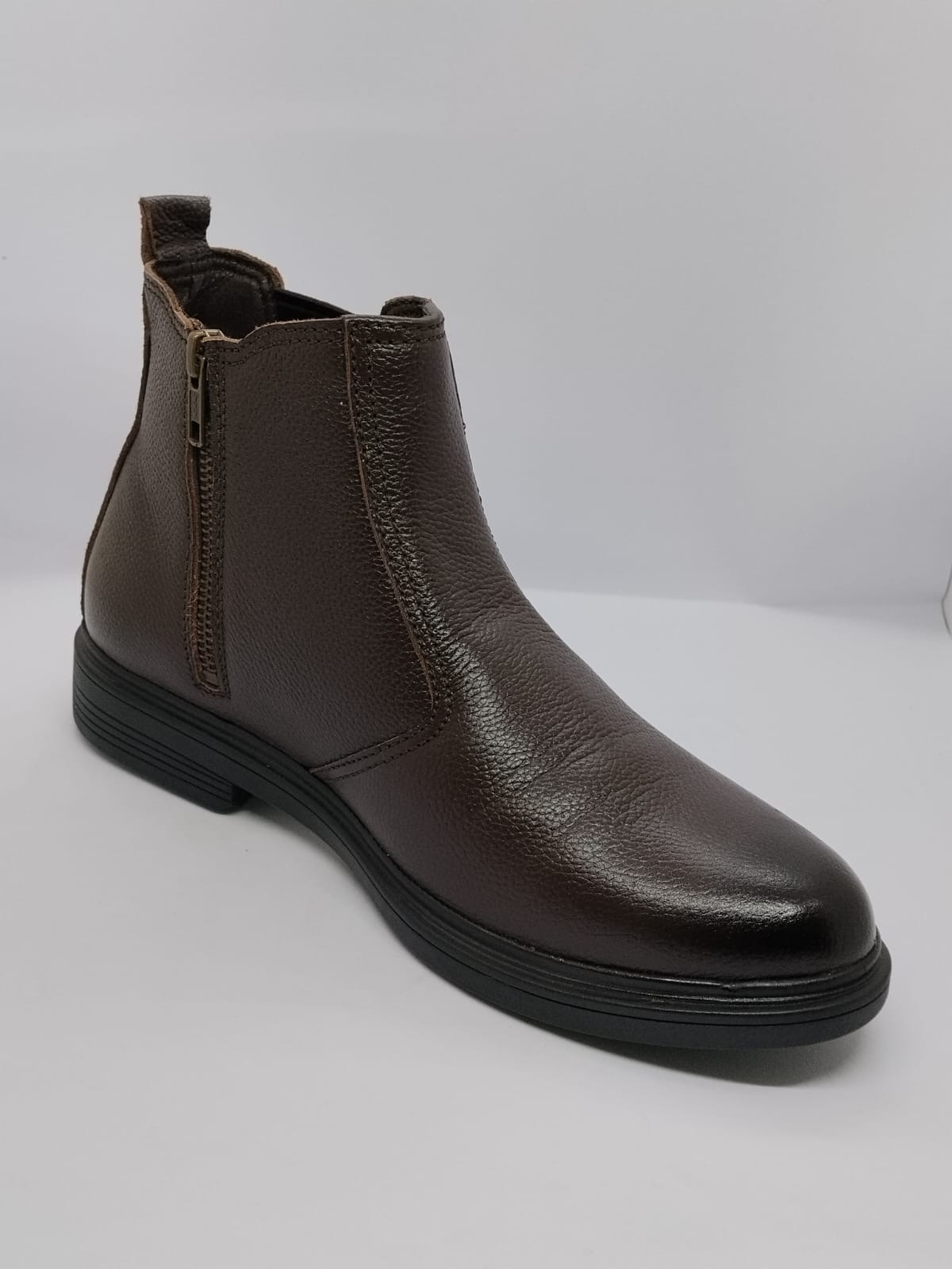 Black Cobra Side-Zip Ankle Boot