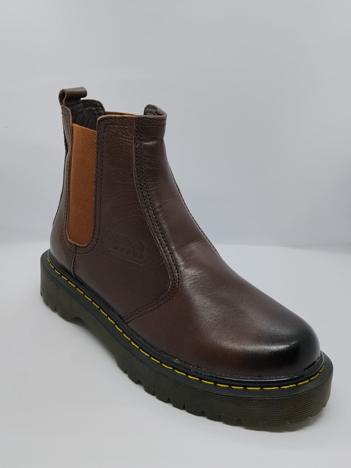 Black Cobra Chunky-Sole Chelsea Boot