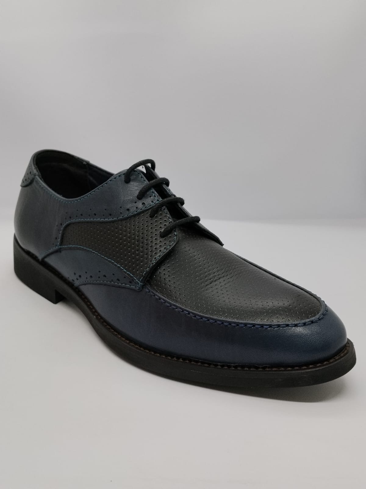 Black Cobra Wingtip Derby