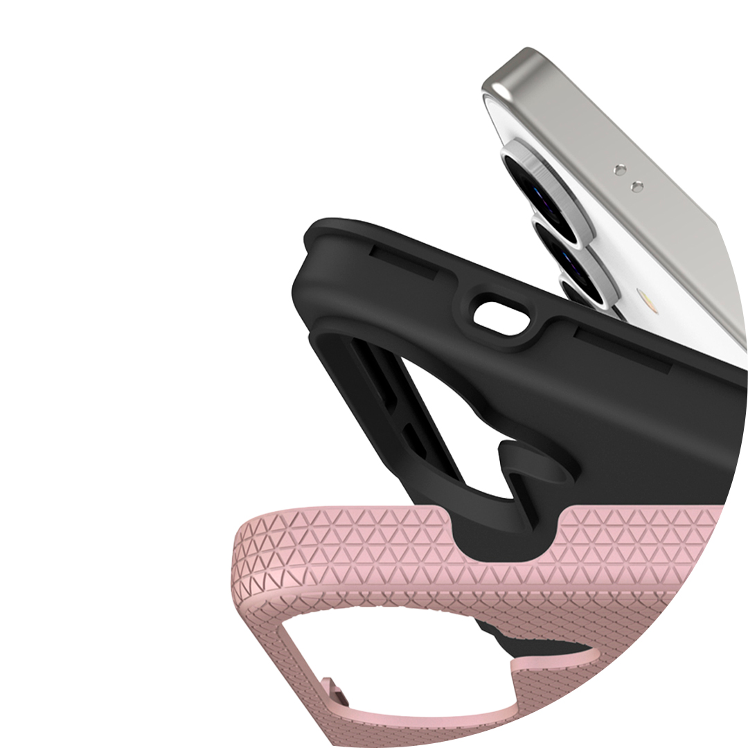 Capa com dupla camada e padrão militar de resistência