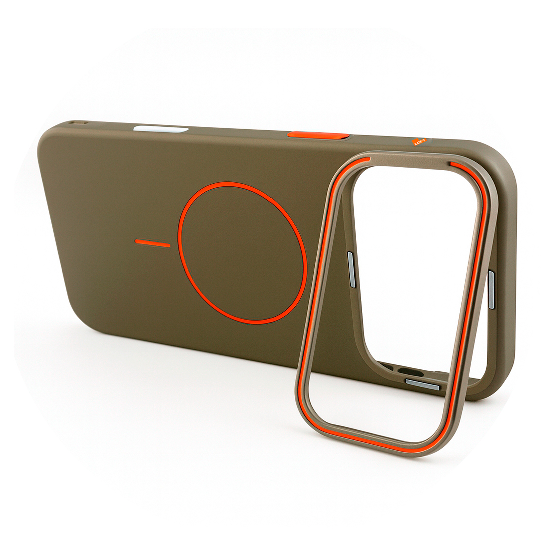 Aro Destacável com Detalhes em Laranja