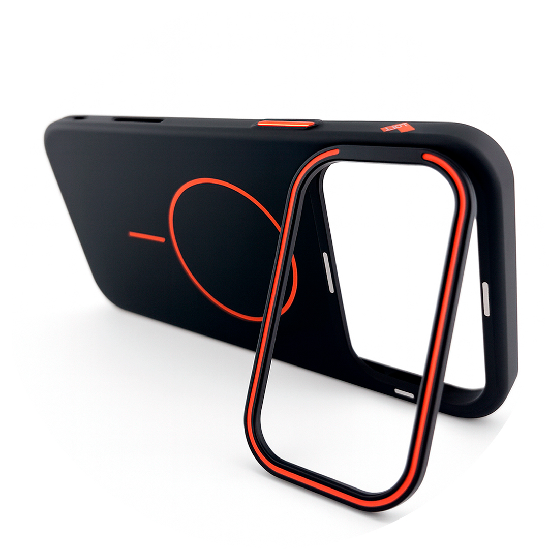 Aro Destacável com Detalhes em Laranja