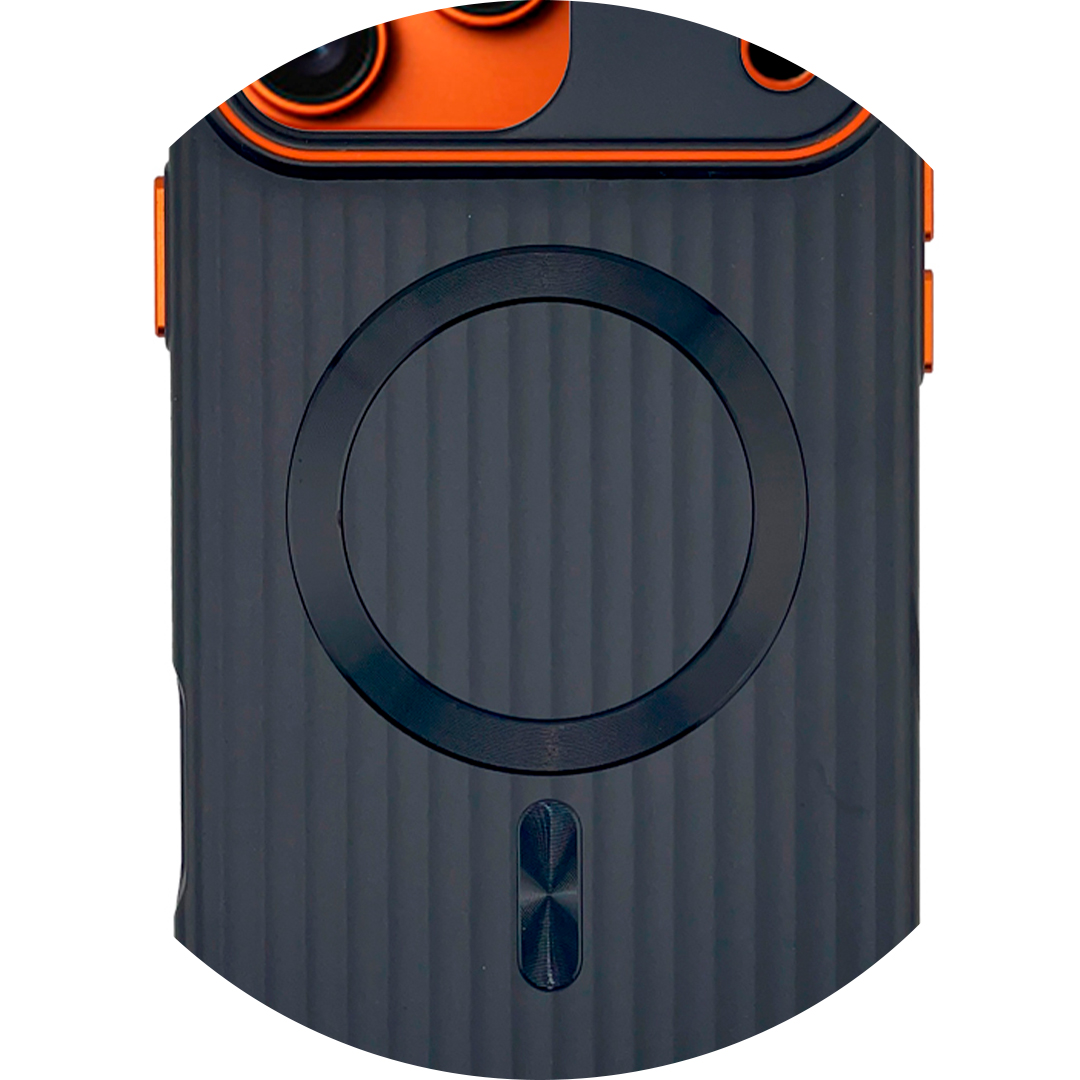 MagSafe integrado para uso rápido