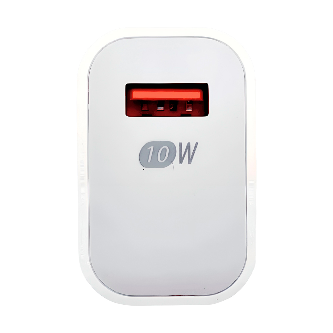 Carregador Loft USB 10W Branco com porta USB universal